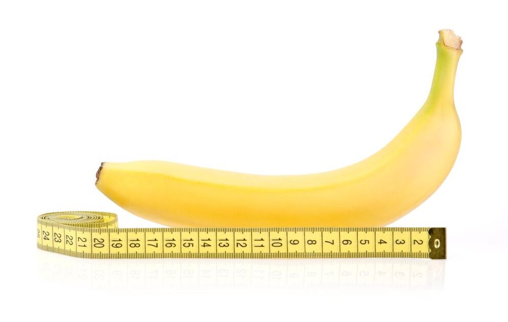 banaan ja sentimeeter simuleerivad peenise laienemist
